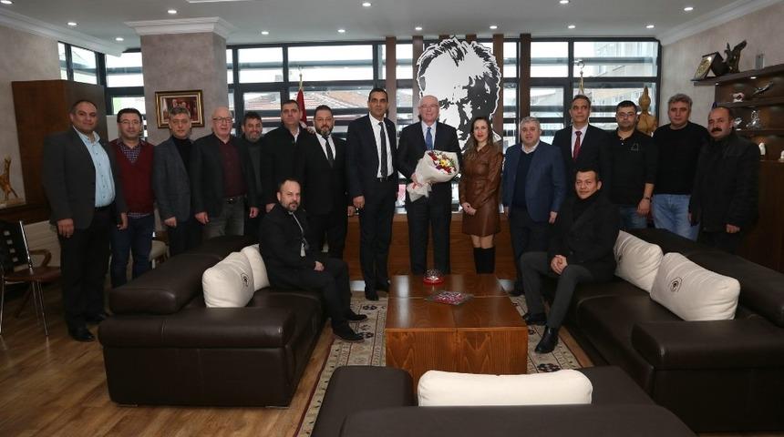 Türk İş yönetimi Başkan Kurt’u ziyaret etti