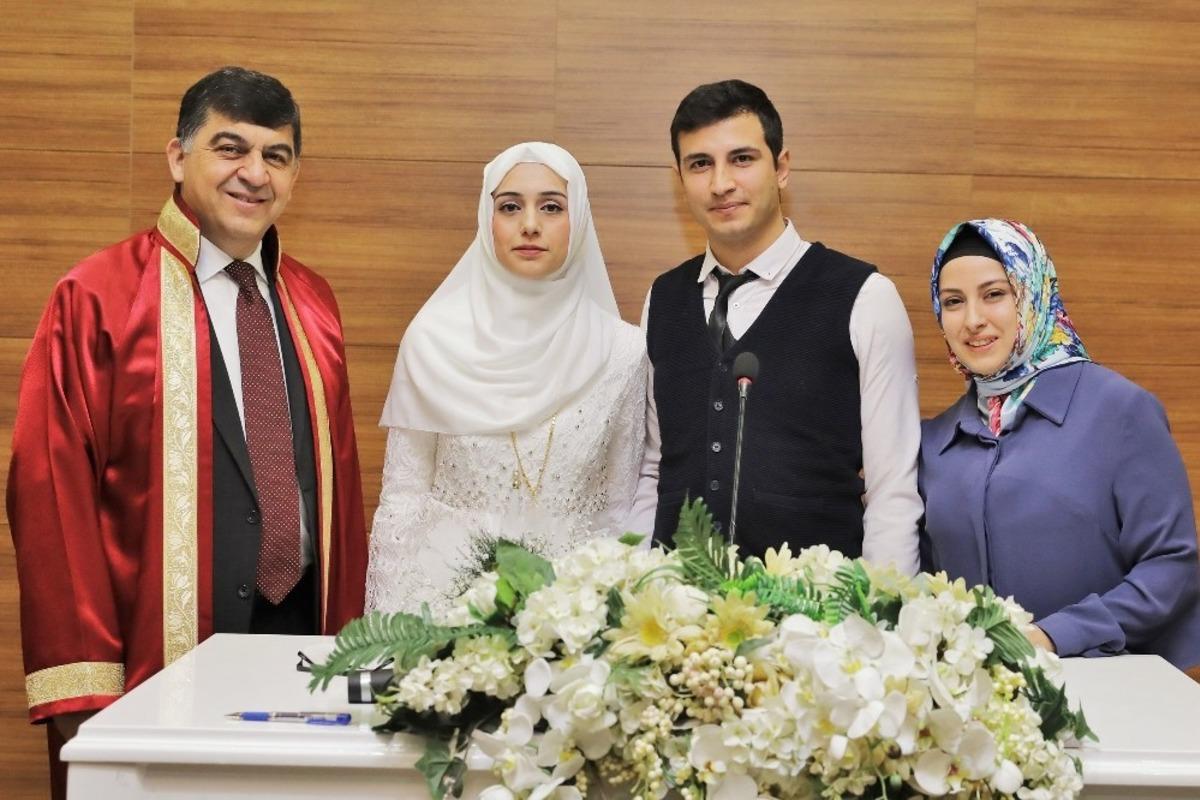 Hayatlarını birleştirmek i&ccedil;in &rsquo;Evet&rsquo; dediler