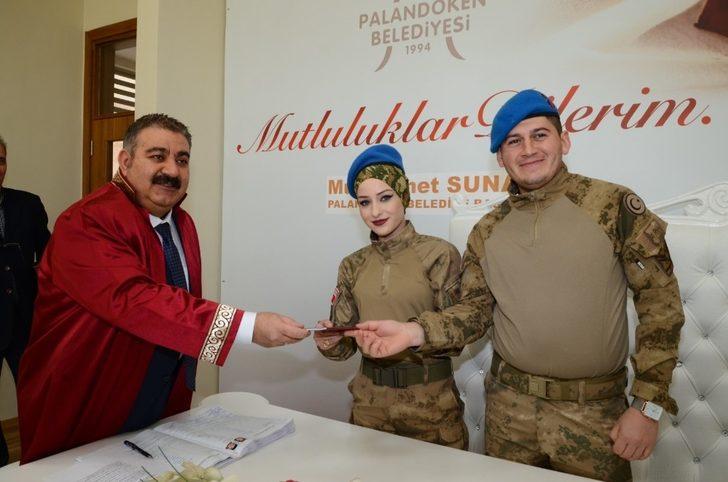 Askeri üniformayı giydiler, mutluluğa ‘evet’ dediler G2