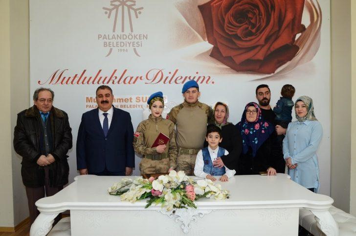 Askeri üniformayı giydiler, mutluluğa ‘evet’ dediler G4