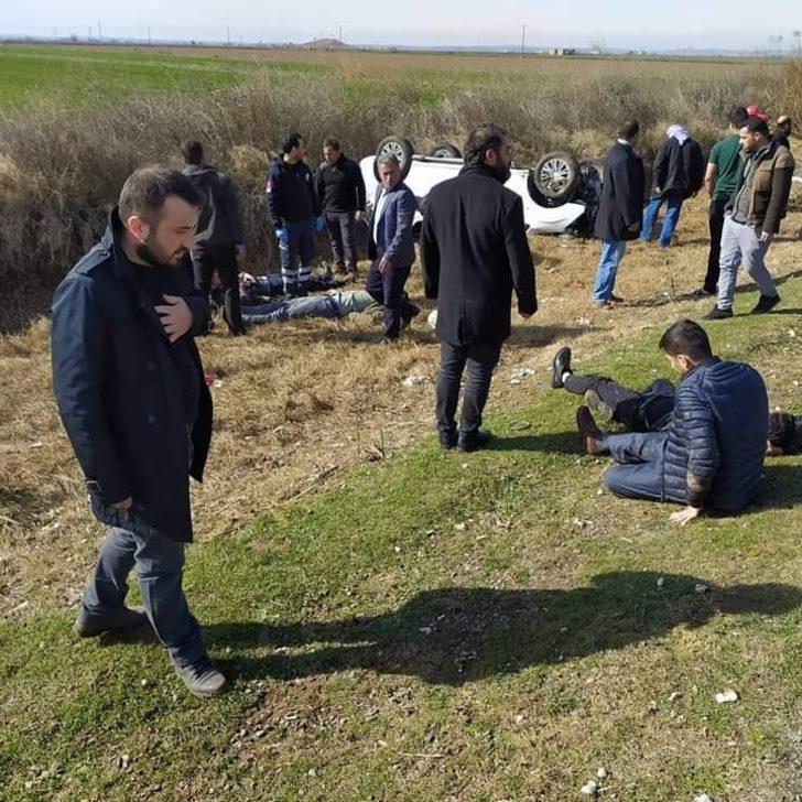 Otomobil şarampole devrildi: 2 yaralı G3