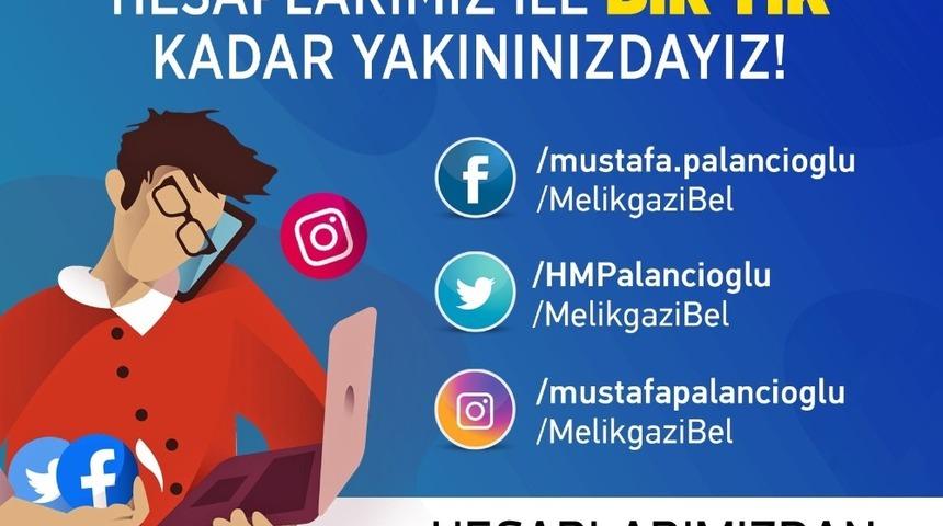 Melikgazi Belediyesi&rsquo;nden sosyal medya kullanıcılarına davet