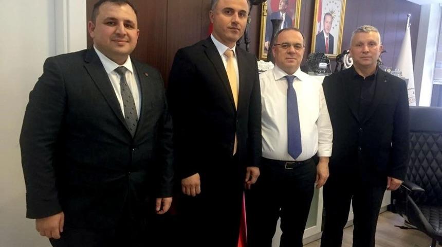 GMİS y&ouml;netimi, bakan yardımcısı Kalaycı ile g&ouml;r&uuml;şt&uuml;