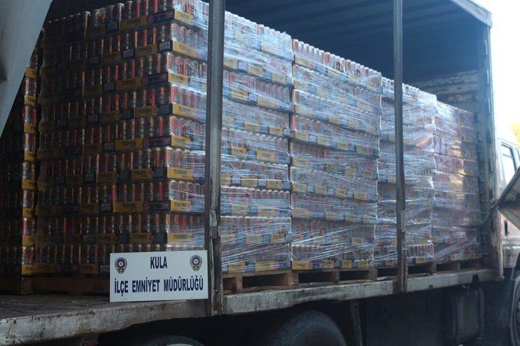 Manisa’da çalıntı içki operasyonu G3