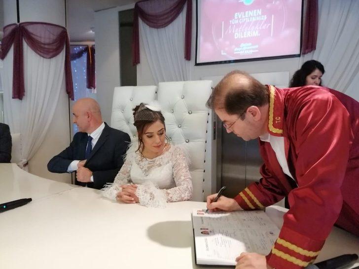 Maltepe’de 14 çift, 14 Şubat’ta bir ömür boyu mutluluğa evet dedi G5