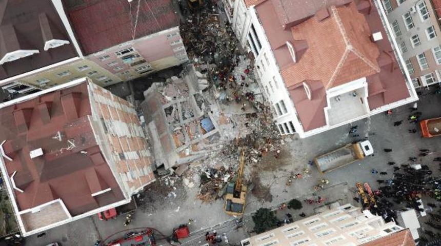 Son dakika: Bahçelievler’de çöken binayla ilgili soruşturma başlatıldı