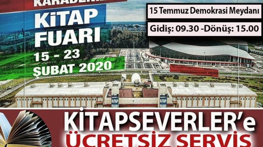 Bafra Belediyesi kitapseverleri &uuml;cretsiz taşıyacak