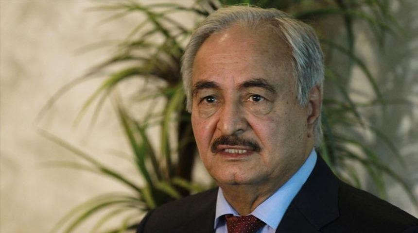 Hafter'den Libya'daki ateşkes s&uuml;recine a&ccedil;ık tehdit