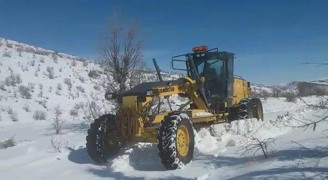 Adıyaman’da kapalı köy yolları açılıyor