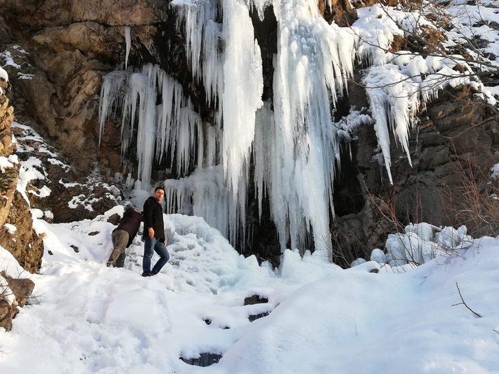 Sason’da sarkıtları 20 metreyi aştı G5