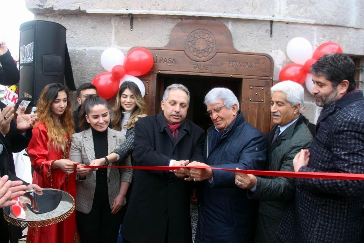 Tarihi Ali Saip Paşa Hamamı a&ccedil;ıldı