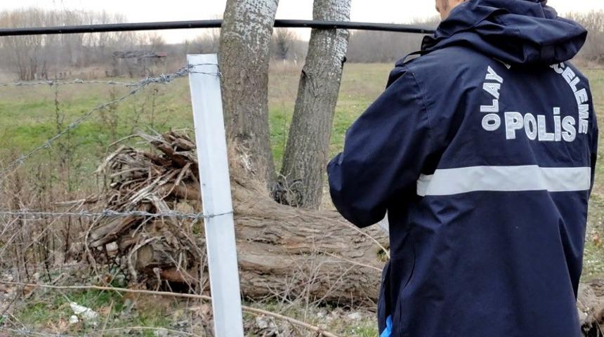 Can çekişen arkadaşlarını bırakıp kaçan göçmenler yakalandı