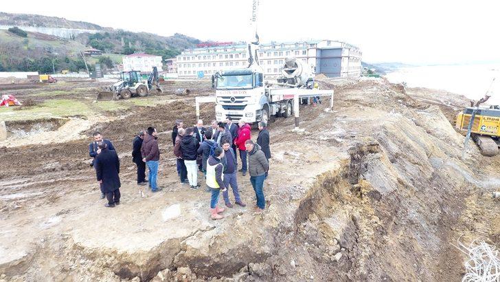 Mehmet Baykan ve Nazım Maviş statta incelemelerde bulundu G1