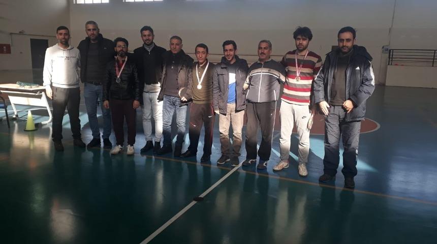 Çınar’da masa tenisi turnuvası sona erdi