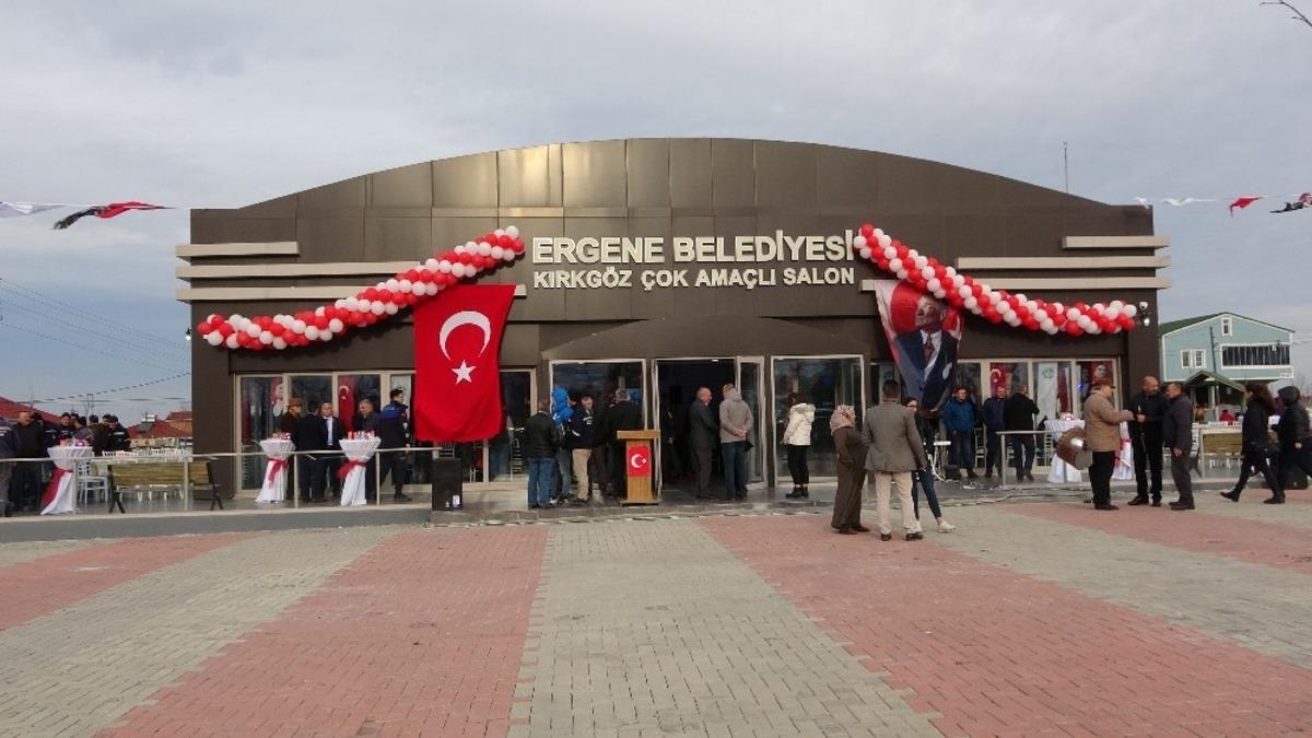 Ergene&rsquo;ye yeni d&uuml;ğ&uuml;n salonu