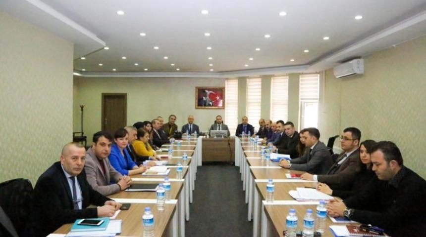 Niğde Belediyesi birim m&uuml;d&uuml;rleri toplantısı yapıldı