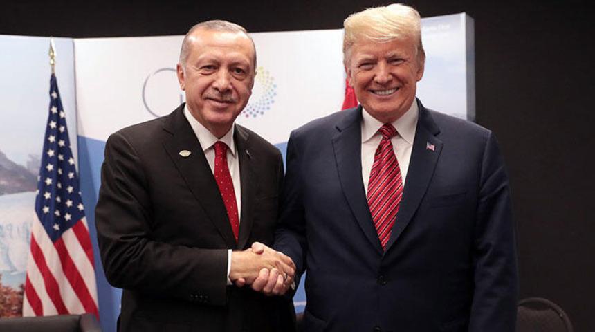 Son dakika! Cumhurbaşkanı Erdoğan, Trump ile görüştü