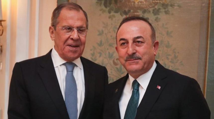 Son dakika! Çavuşoğlu Lavrov'la görüştü