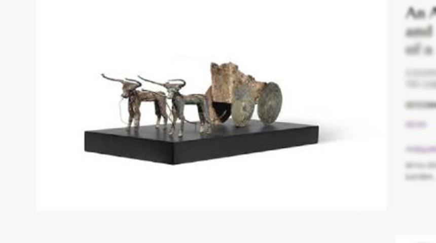 Boğa arabası T&uuml;rkiye'ye iade edildi! Her şeyi bir makale ortaya &ccedil;ıkardı