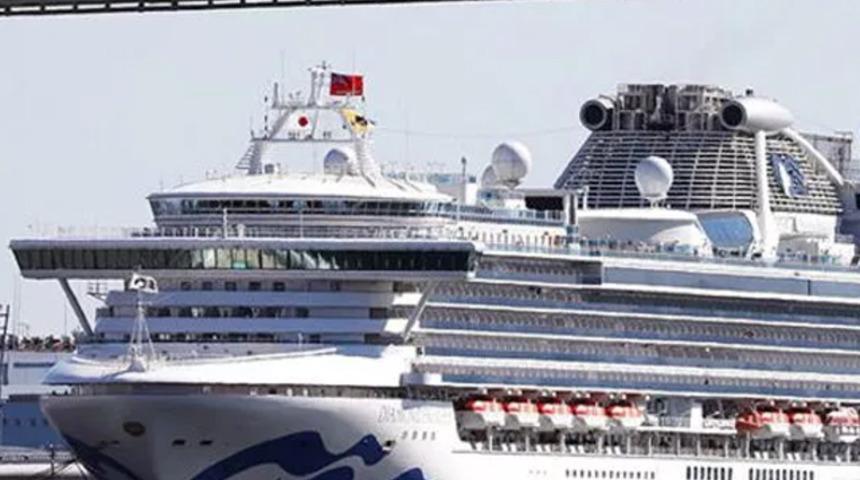 Karantina altındaki gemide 70 kişide daha koronavir&uuml;s tespit edildi