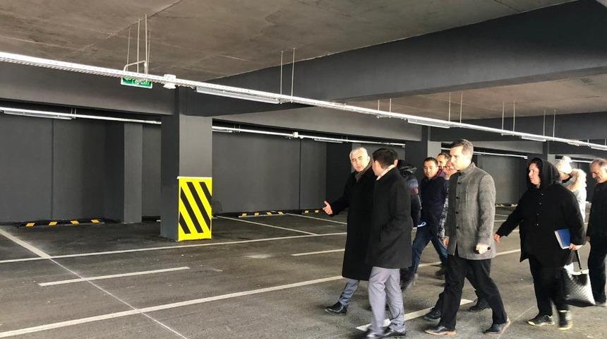 Genel Sekreter G&uuml;ndoğdu&rsquo;dan Gebze&rsquo;nin yeni otoparkında imnceleme