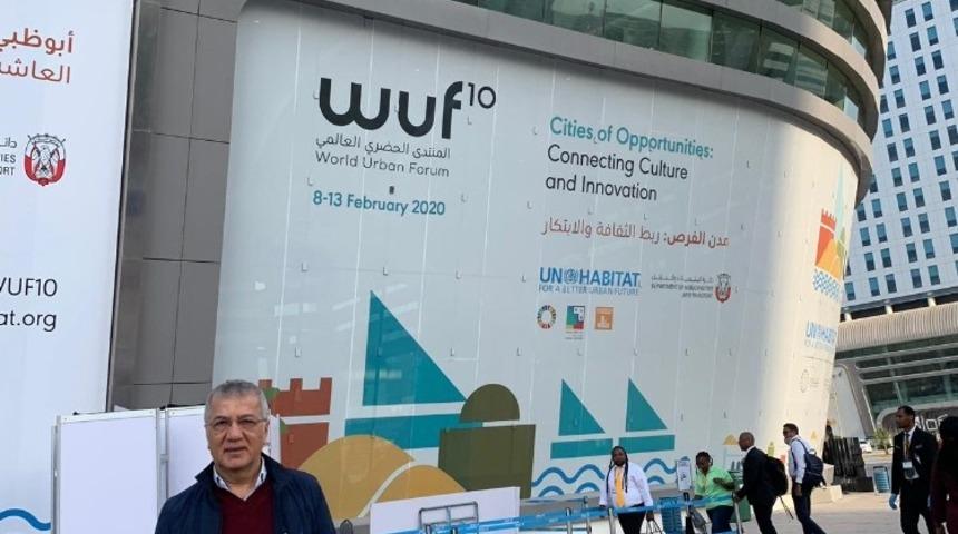 Başkan Tarhan, Abu Dhabi’de Dünya Kentsel Forumu’na katıldı