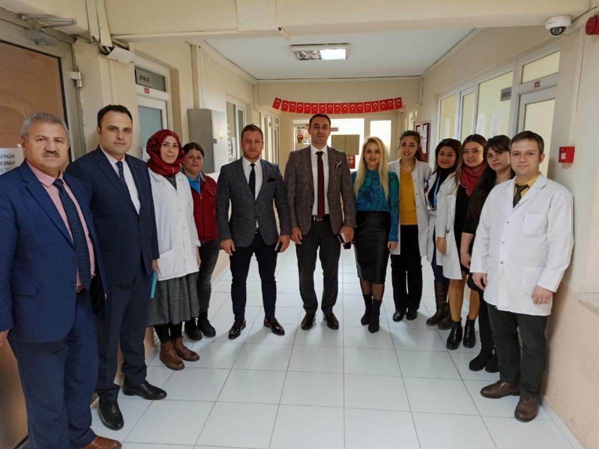 Kırkağa&ccedil; MABEM&rsquo;deki &ccedil;alışmaları yerinde incelediler