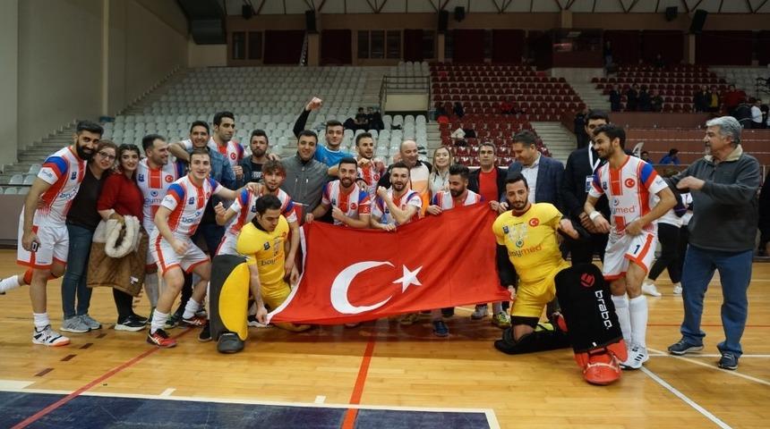 Avrupa Şampiyonluk kupası namağlup unvanlı Gaziantep Polisgücü’nün