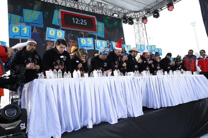 Erciyes’te sucuk yeme yarışması G3