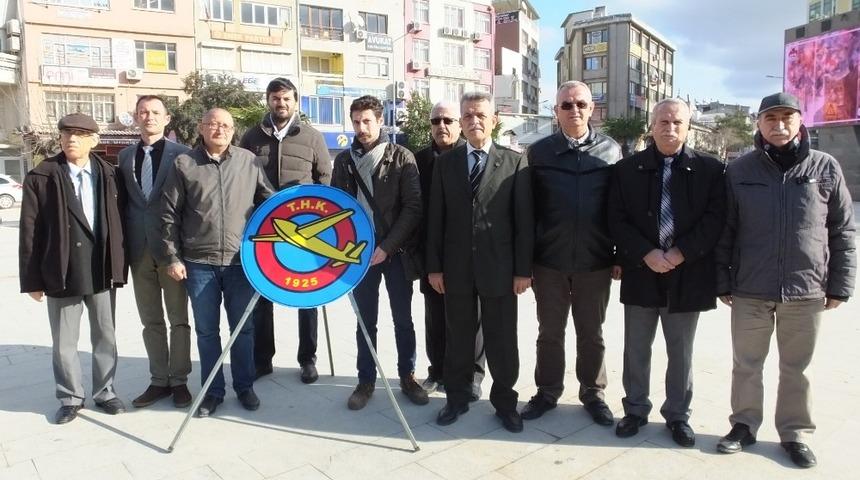 Burhaniye&rsquo;de T&uuml;rk Hava Kurumu&rsquo;nun 95.yılı kutlandı