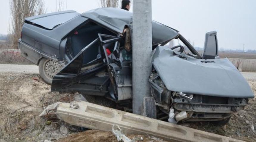 Konya'nın Ereğli il&ccedil;esinde feci kaza! Bu ara&ccedil;tan sağ &ccedil;ıktı