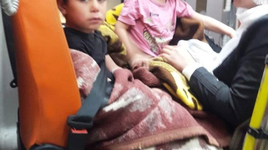 Mezrada hastalanan iki kardeşe uzun uğraşlar sonucu ulaşıldı