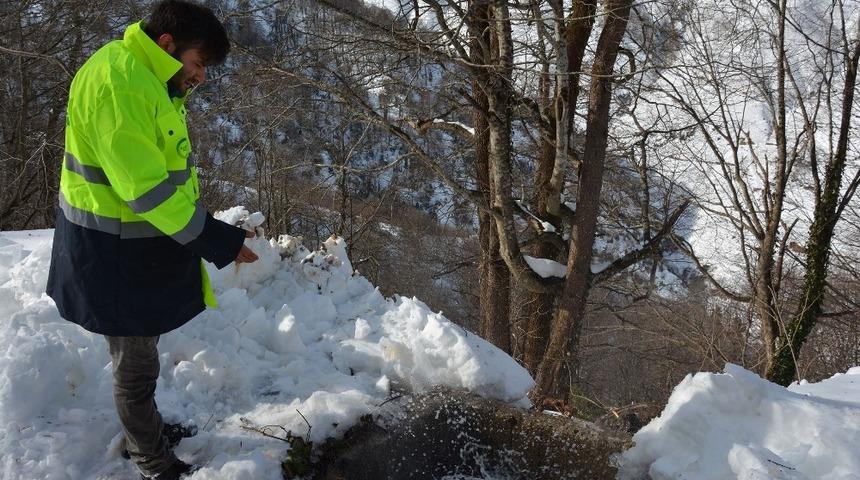 Şiddetli soğuk su hatlarına zarar veriyor