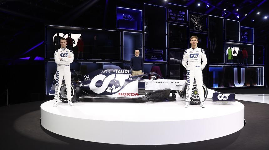 Scuderia AlphaTauri Honda tanıtıldı 