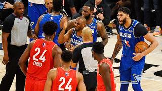 NBA All Star nefes kesti! İşte tarihi geceden unutulmaz kareler