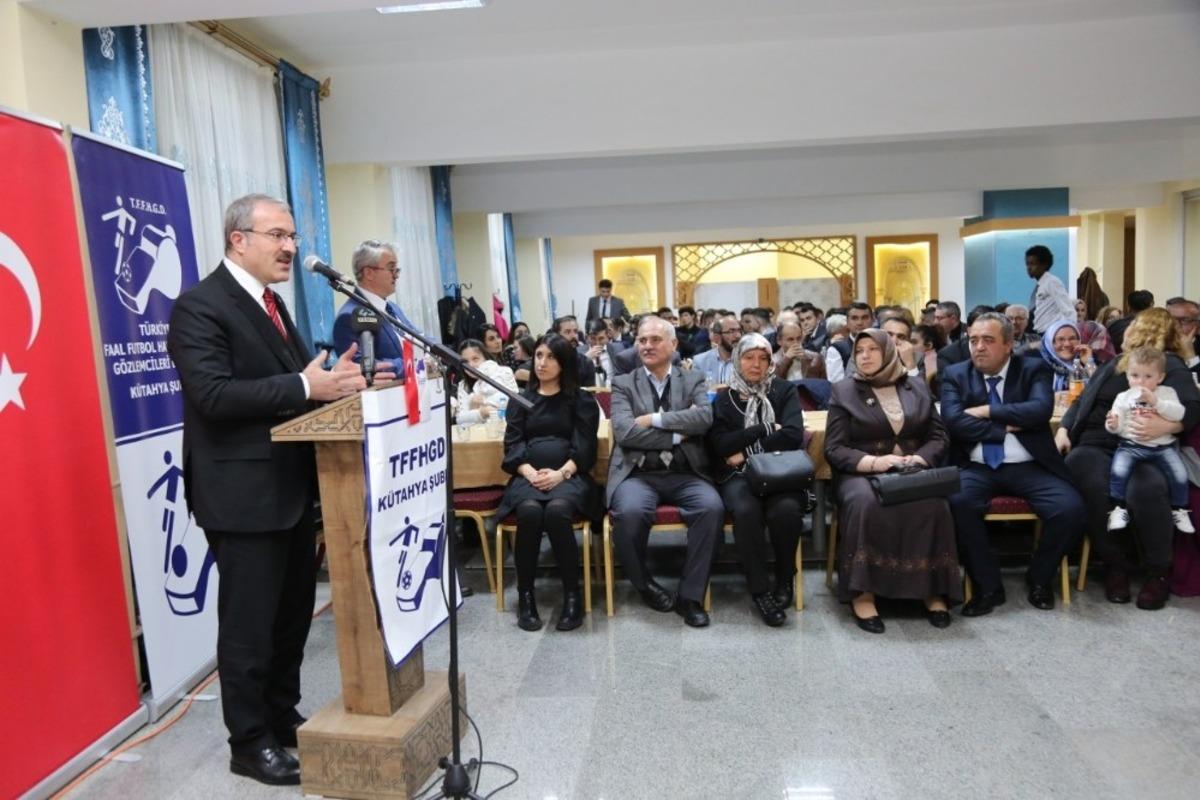 K&uuml;tahya protokol&uuml;, TFFHGD Kokart Gecesi&rsquo;ne katıldı