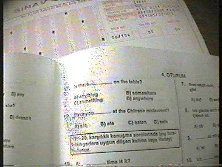 FETÖ'nün sınav yolsuzluğu, kamera görüntüleriyle tespit edildi G1