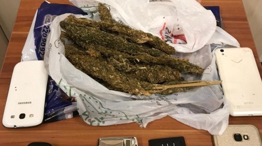 Gaziantep’te uyuşturucu şüpheli 4 şahıs yakalandı