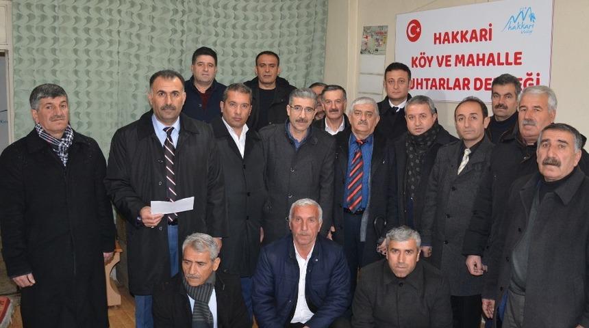 Hakkari&rsquo;de &lsquo;K&ouml;y ve Mahalle Muhtarları Derneği&rsquo; a&ccedil;ıldı