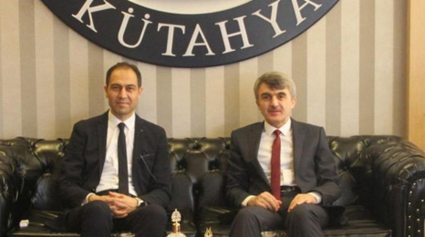 İl Sağlık M&uuml;d&uuml;r&uuml; Erşan&rsquo;dan Rekt&ouml;r Uysal&rsquo;a ziyaret