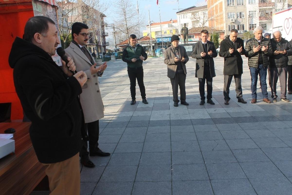 Manyas&rsquo;ta İdlip i&ccedil;in yardım kampanyası başlatıldı