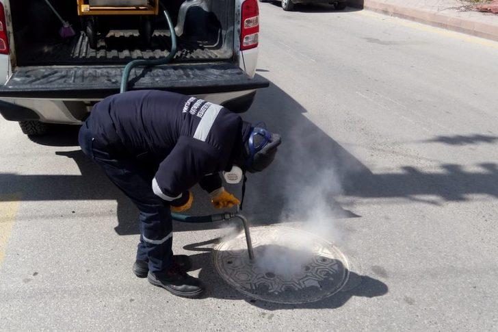 Kırıkkale Belediyesi ilaçlama çalışmalarına başladı G1
