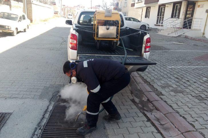 Kırıkkale Belediyesi ilaçlama çalışmalarına başladı G2
