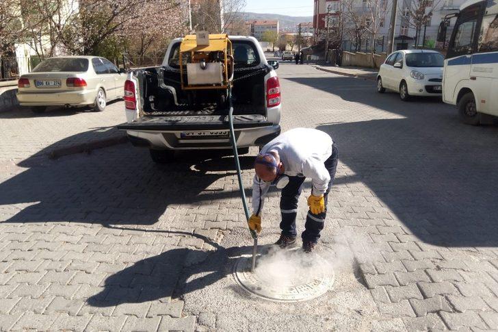 Kırıkkale Belediyesi ilaçlama çalışmalarına başladı G3