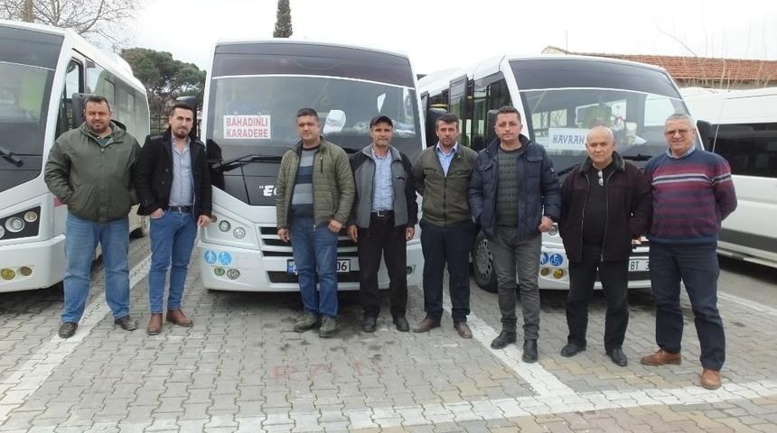 Burhaniye&rsquo;de 5 kırsal mahalle de ulaşım sevinci