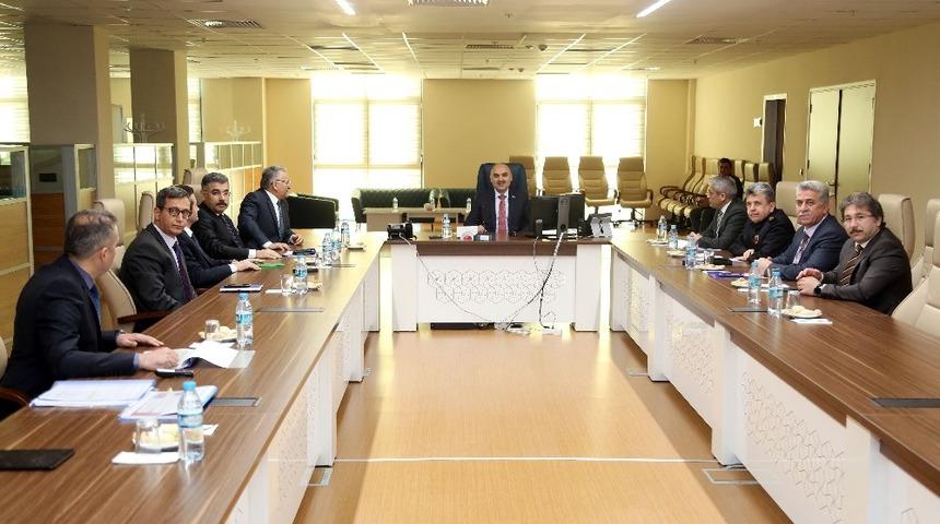 Acil &Ccedil;ağrı Hizmetleri İl Koordinasyon Kurulu Toplantısı yapıldı