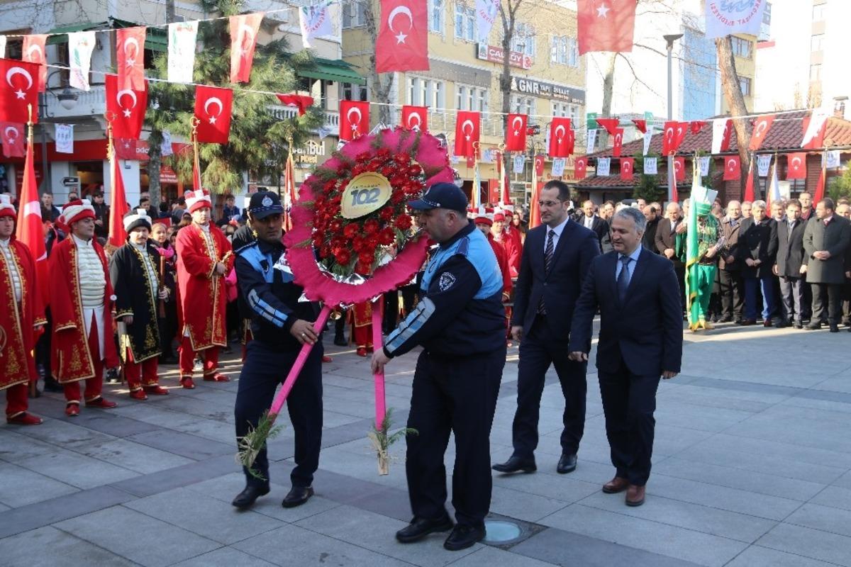 Ak&ccedil;aabat&rsquo;ın 102. kurtuluş yıl d&ouml;n&uuml;m&uuml; kutlandı