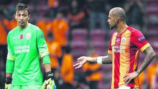 Melo'dan Muslera'ya şok hareket