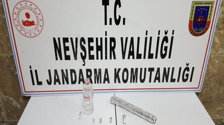 &Uuml;rg&uuml;p&rsquo;te uyuşturucudan 3 ş&uuml;pheli g&ouml;zaltına alındı