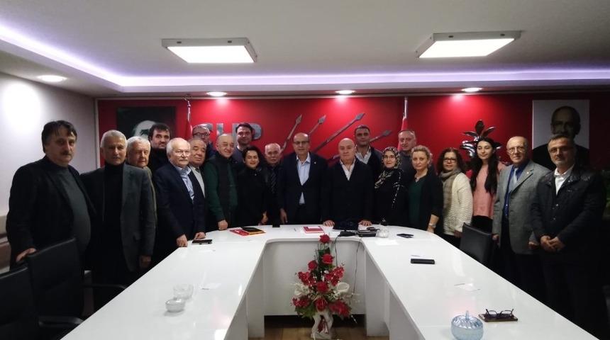 CHP İl Y&ouml;netiminde g&ouml;rev dağılımı yapıldı